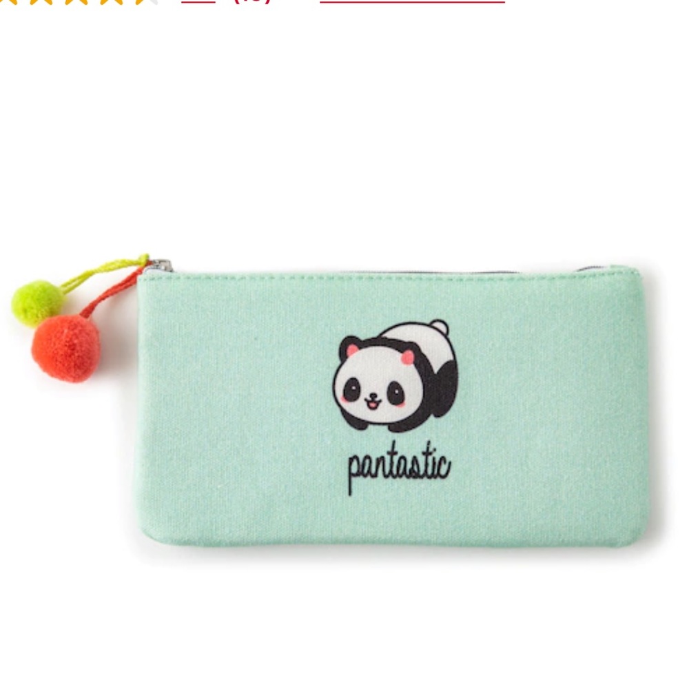 Panda Bear Pencil Pouch